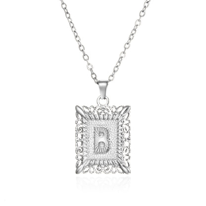 Initial Letter Necklace