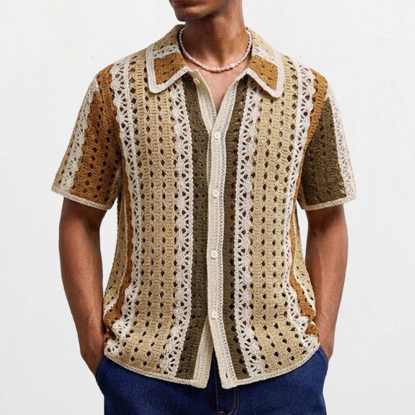 Riviera Crochet Shirt
