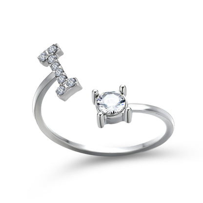 Personalized Letter Ring