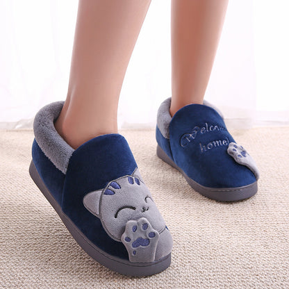Cozy Kitten Paw Slippers