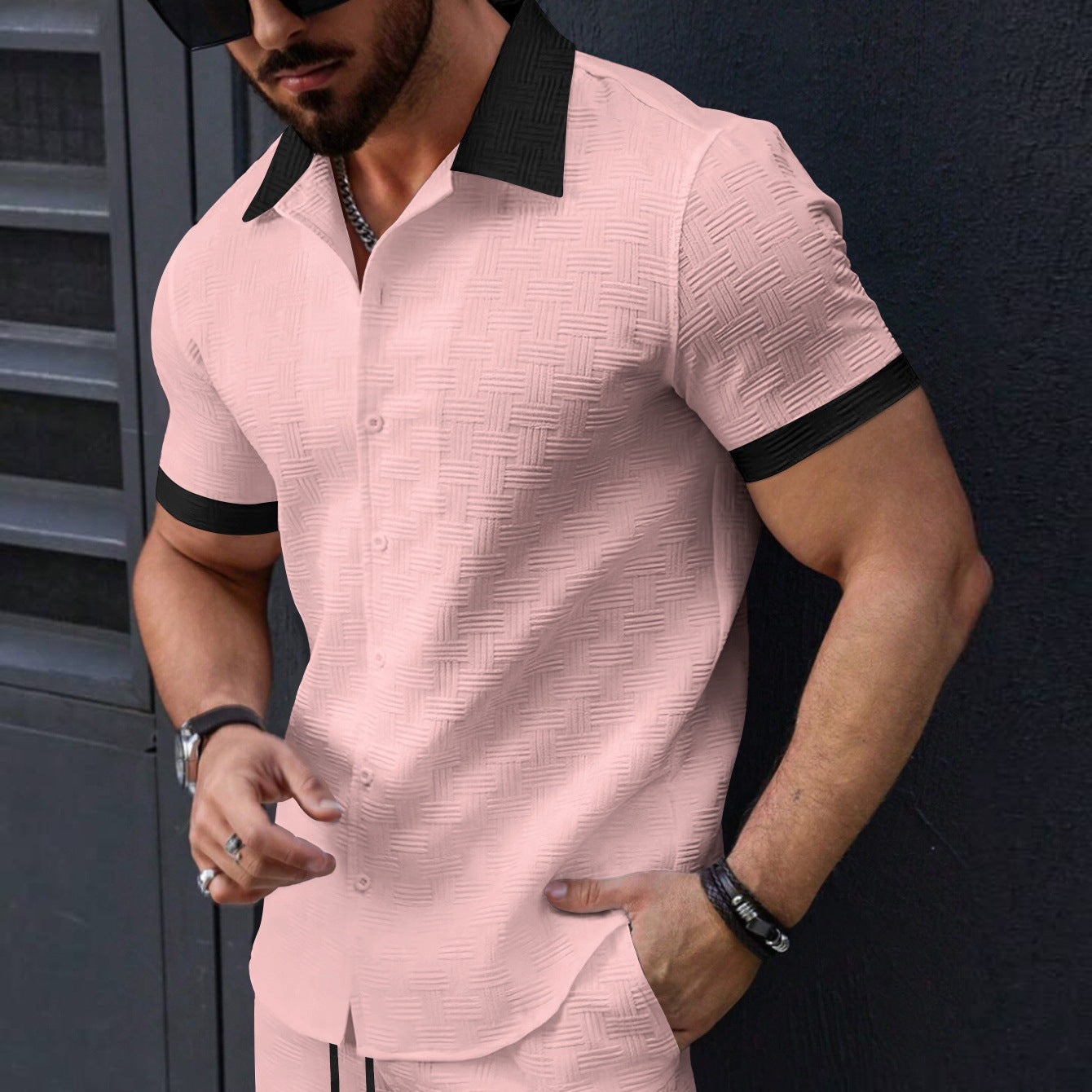 Contrast Polo Shirt