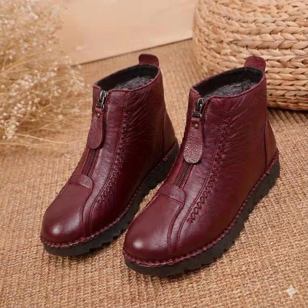 Women's Leather Non-Slip Boots