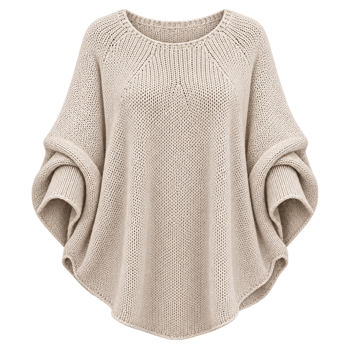 Cozy Batwing Shawl Sweater for Women