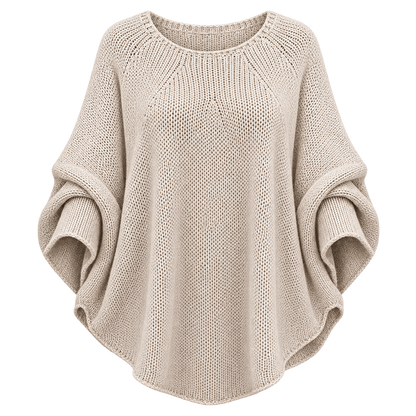 Cozy Batwing Shawl Sweater for Women