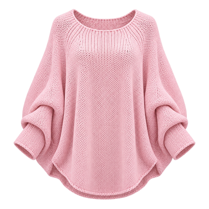 Cozy Batwing Shawl Sweater for Women