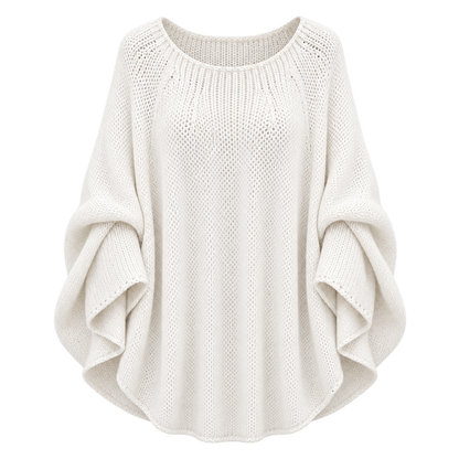 Cozy Batwing Shawl Sweater for Women