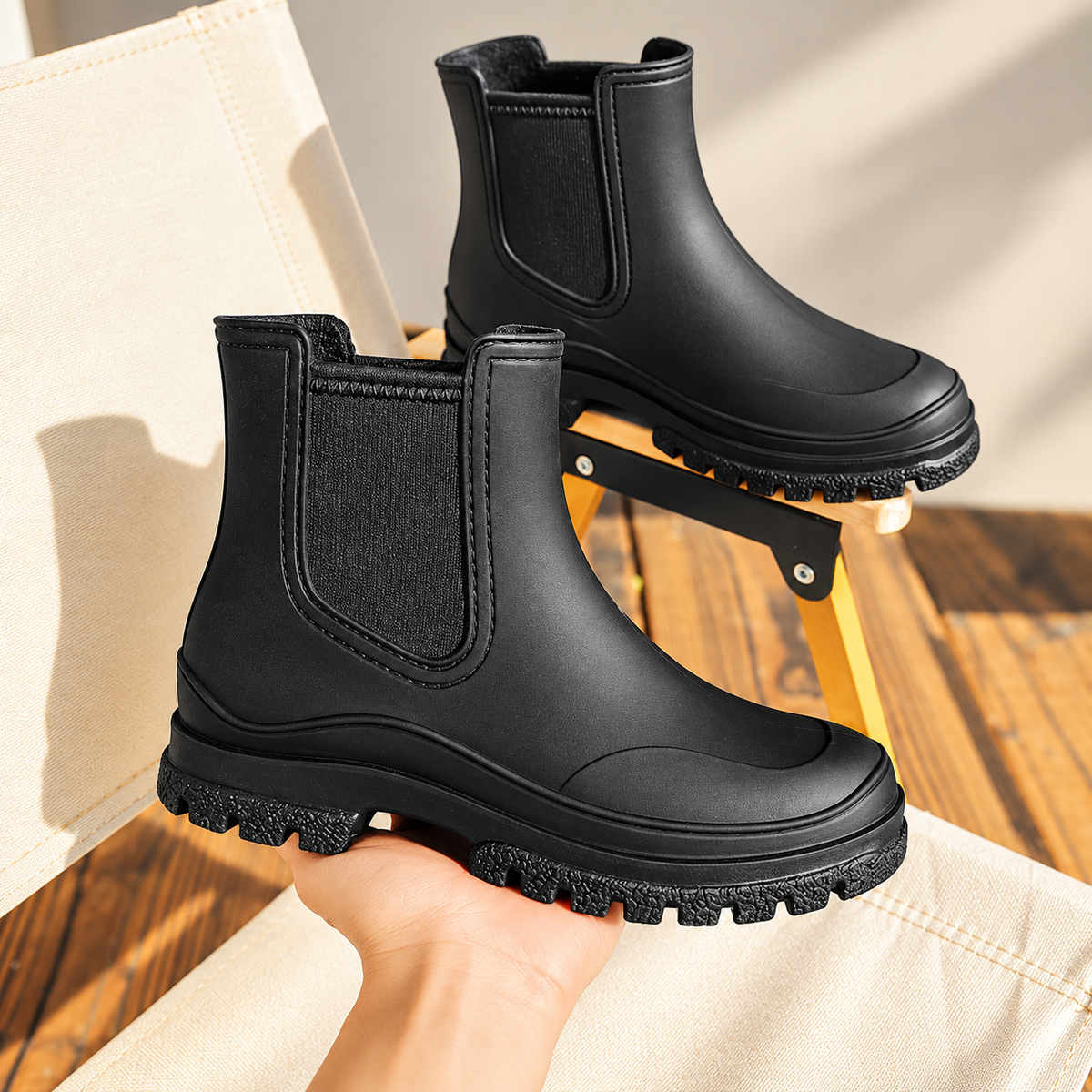 Lightweight Non-Slip Rain Boots for Women