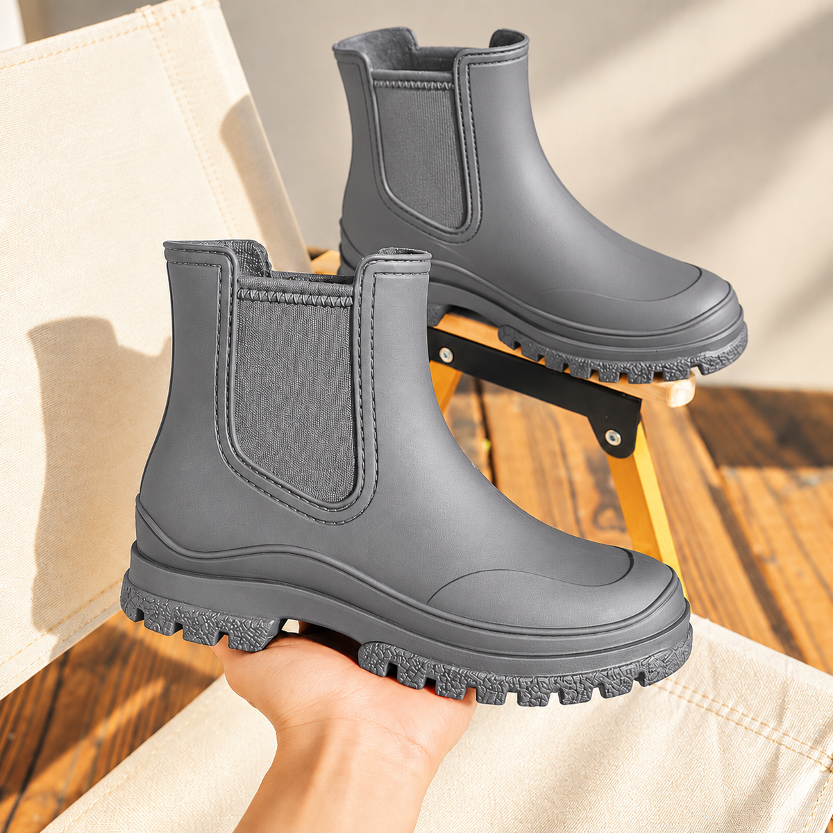 Lightweight Non-Slip Rain Boots for Women