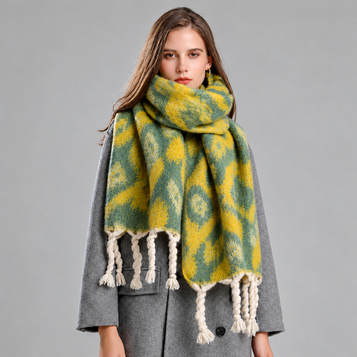 Warm Pashmina Wrap Scarf for Women