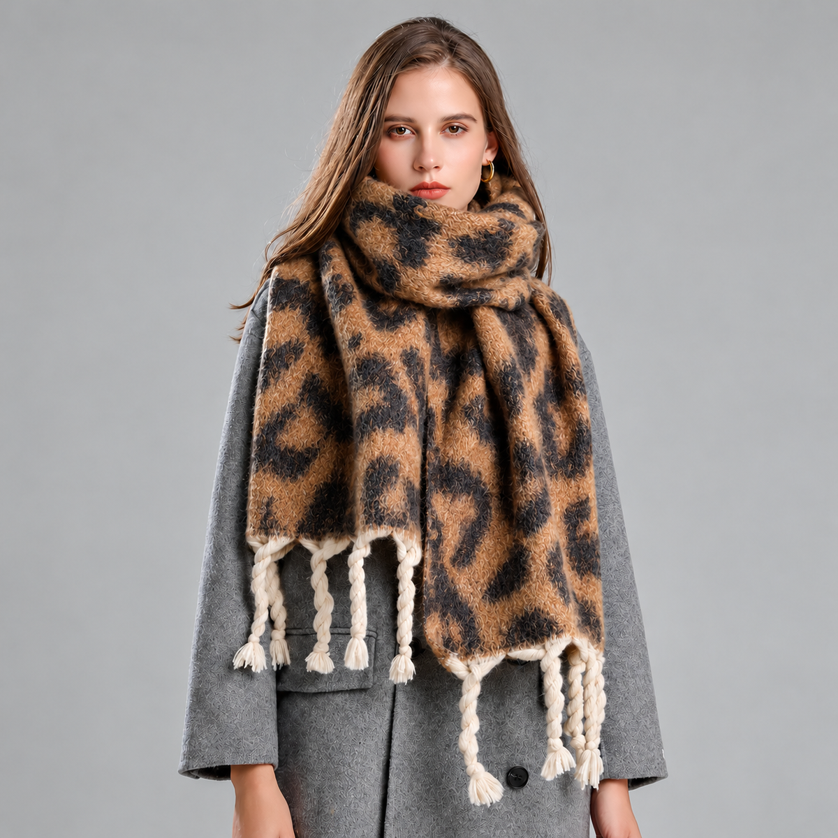 Warm Pashmina Wrap Scarf for Women