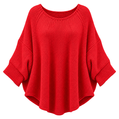 Cozy Batwing Shawl Sweater for Women