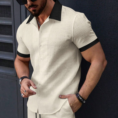 Contrast Polo Shirt