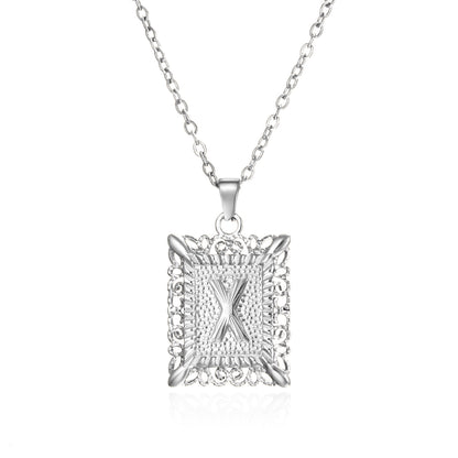 Initial Letter Necklace