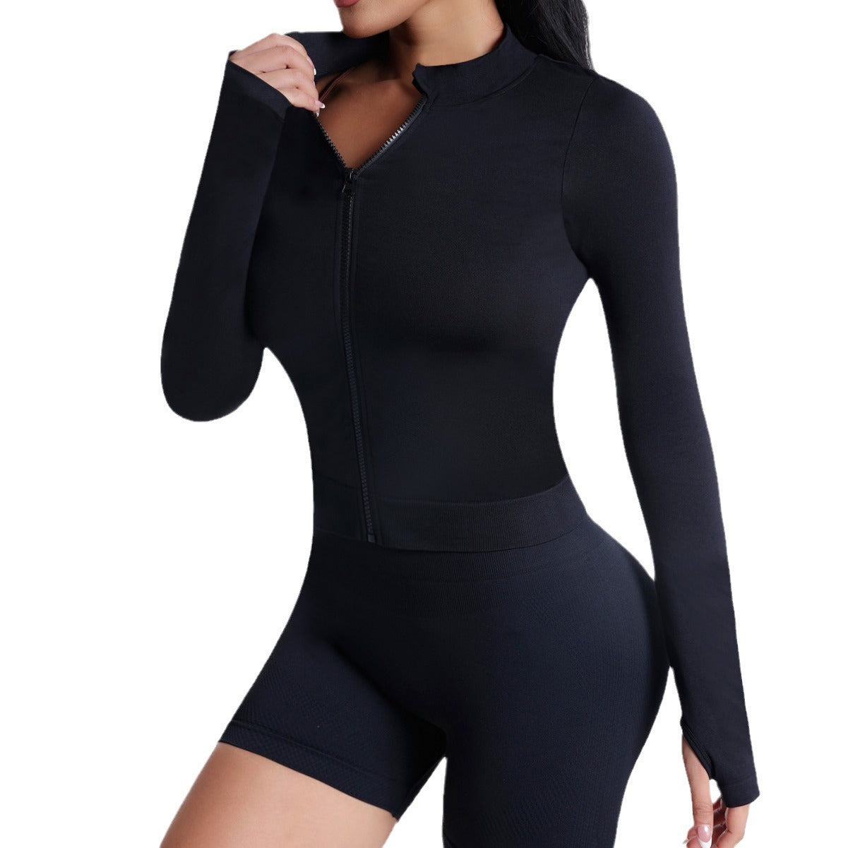 Seamless Zip-up Jacket