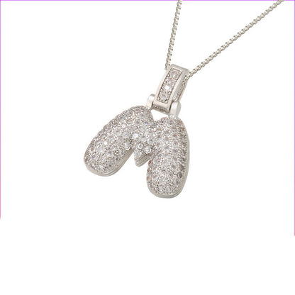 Initial Bubble Necklace