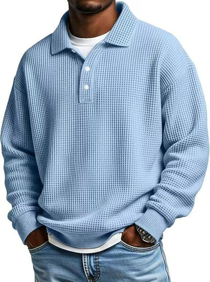 Waffle Knit Polo