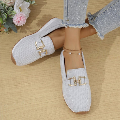 Lightweight Canvas Sneakers in White