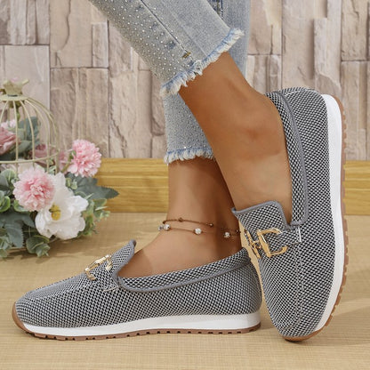 Lightweight Canvas Sneakers in Black