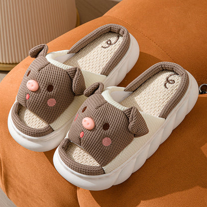 Piggy Plush Slippers
