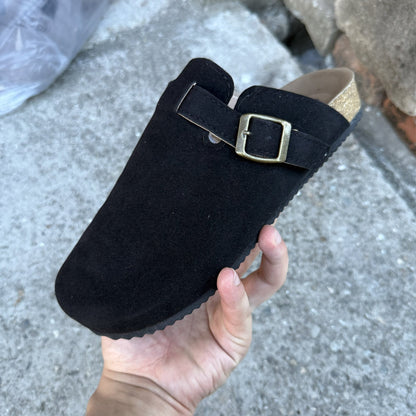 Roman strap slide sandals for women