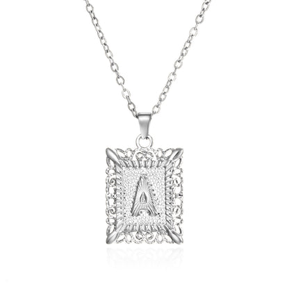 Initial Letter Necklace