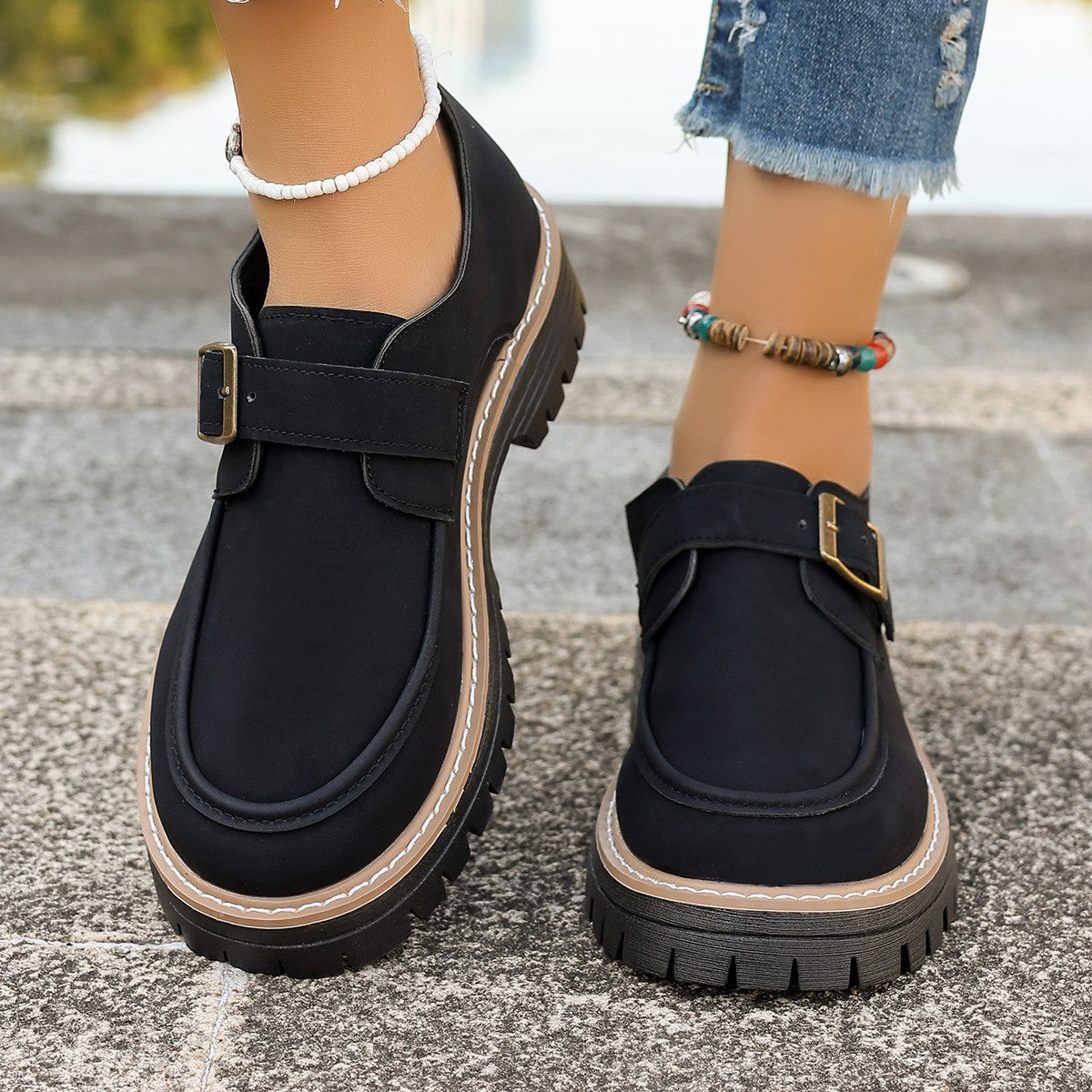 Side profile showing the thick sole
