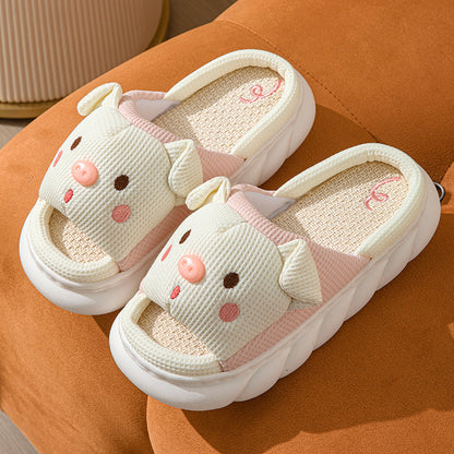 Piggy Plush Slippers