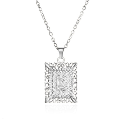 Initial Letter Necklace