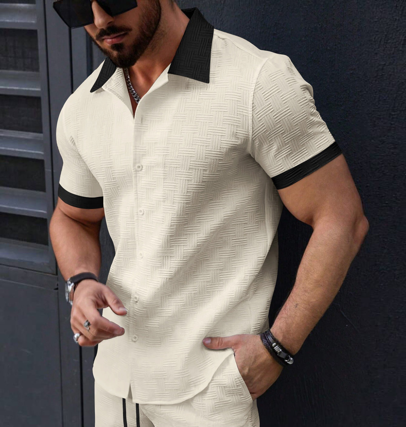 Contrast Polo Shirt