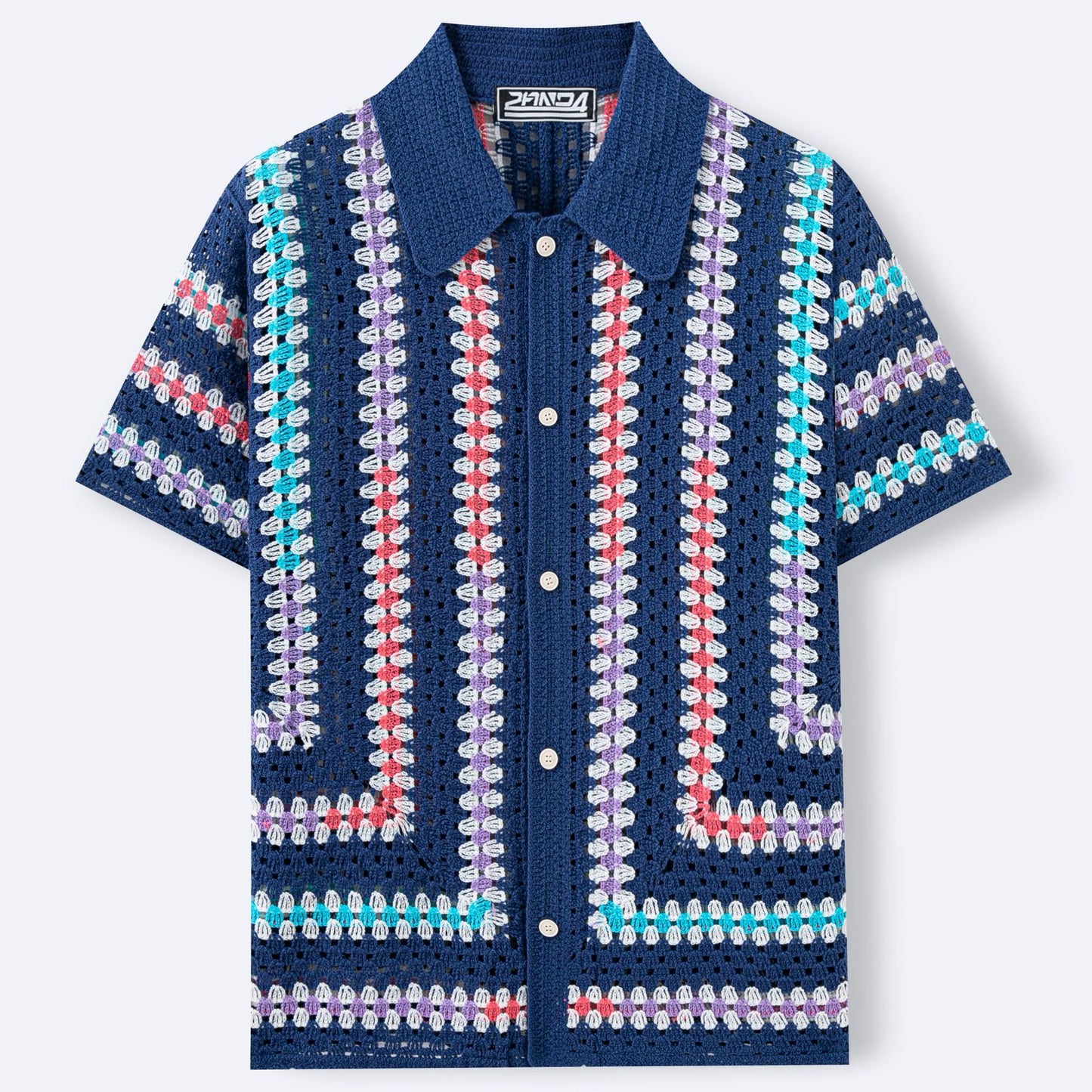 Retro Crochet Shirt