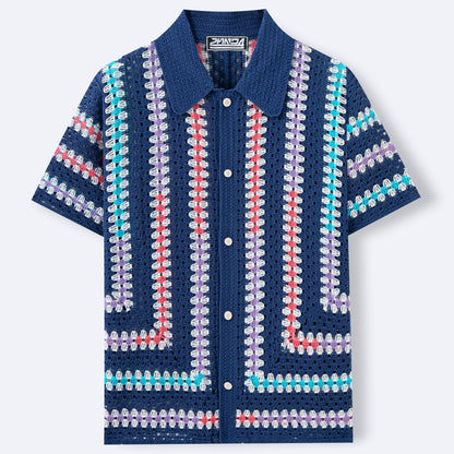 Retro Crochet Shirt