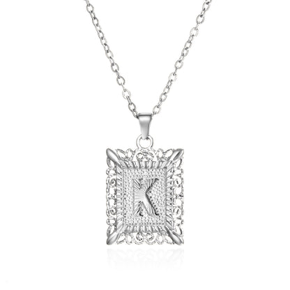 Initial Letter Necklace