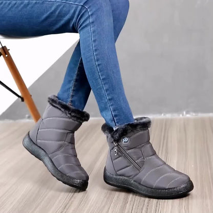 Waterproof Snow Boots Plush