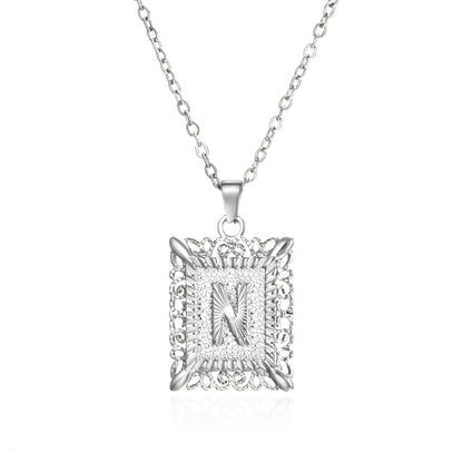 Initial Letter Necklace
