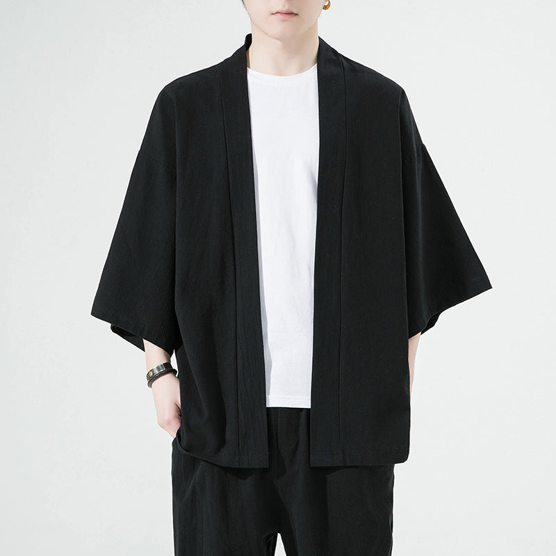 Kyoto Linen Cardigan