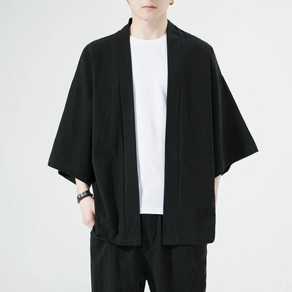 Kyoto Linen Cardigan